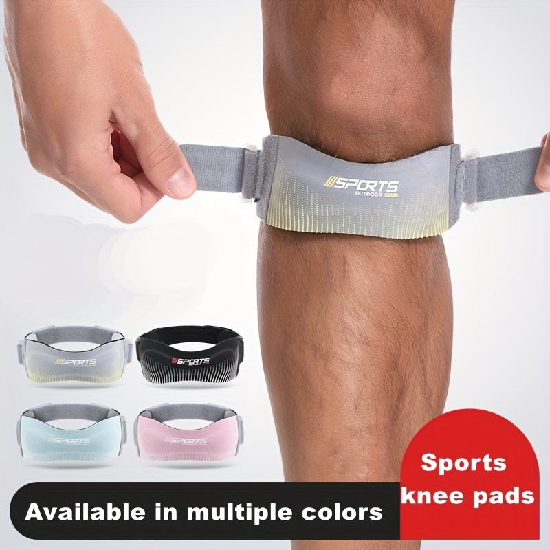 Resistance Bands Set With Handles - 2本セットの調整可能な膝用コンプレッションバンド。軽量で、さまざまな色から選べるスポーツ用膝蓋骨サポートストラップ。フィットネス、ジョギング、トレーニングに最適。