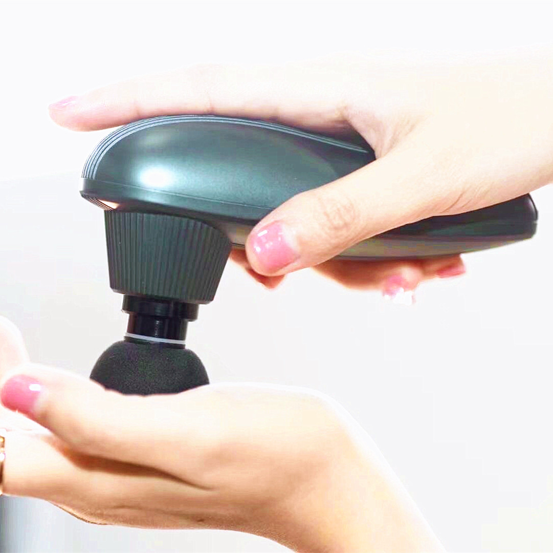 Electric Massage Gun Deep Tissue - ミニホワイトディープティシューマッサージャー振動マッサージガン（ボディ用）