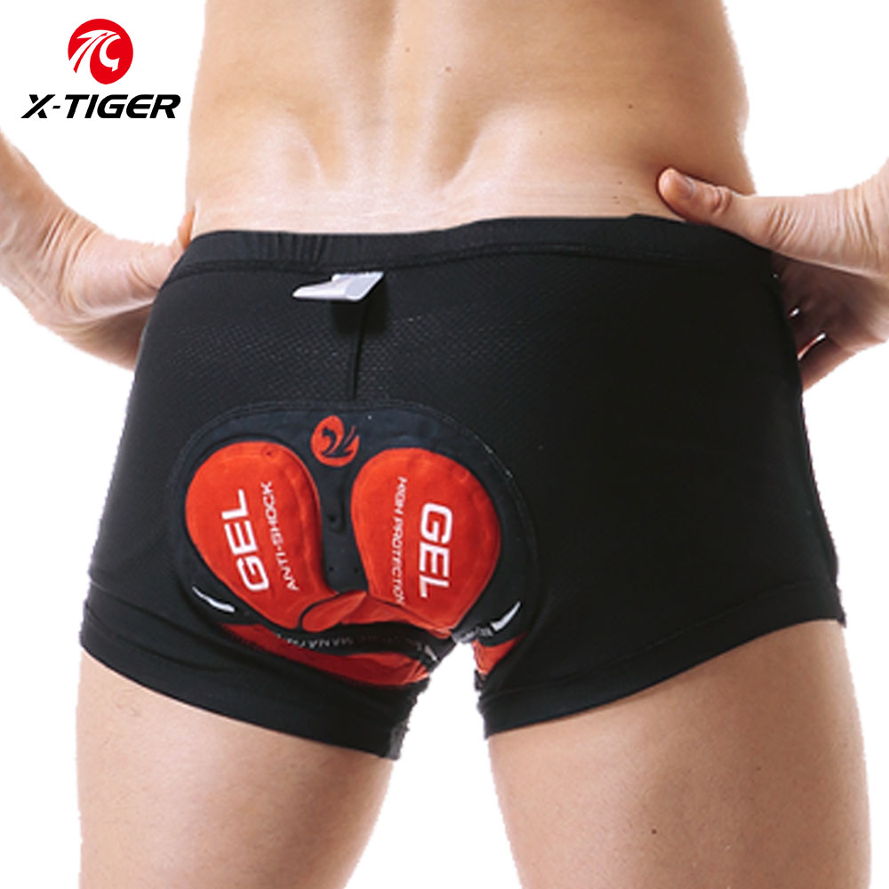 X-tigerサイクリングショーツ通気性メッシュ耐衝撃性サイ - Padded Cycling Shorts 5D Gel のレビューと価格