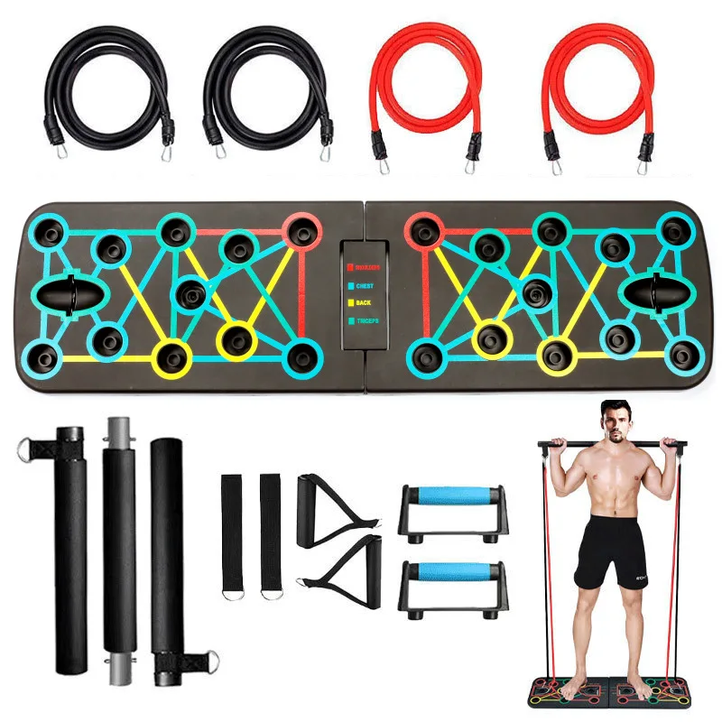 折りたたみ式多機能プッシュアップボード ホームボディビルディ - Push Up Board Foldable Multi Function のレビューと価格