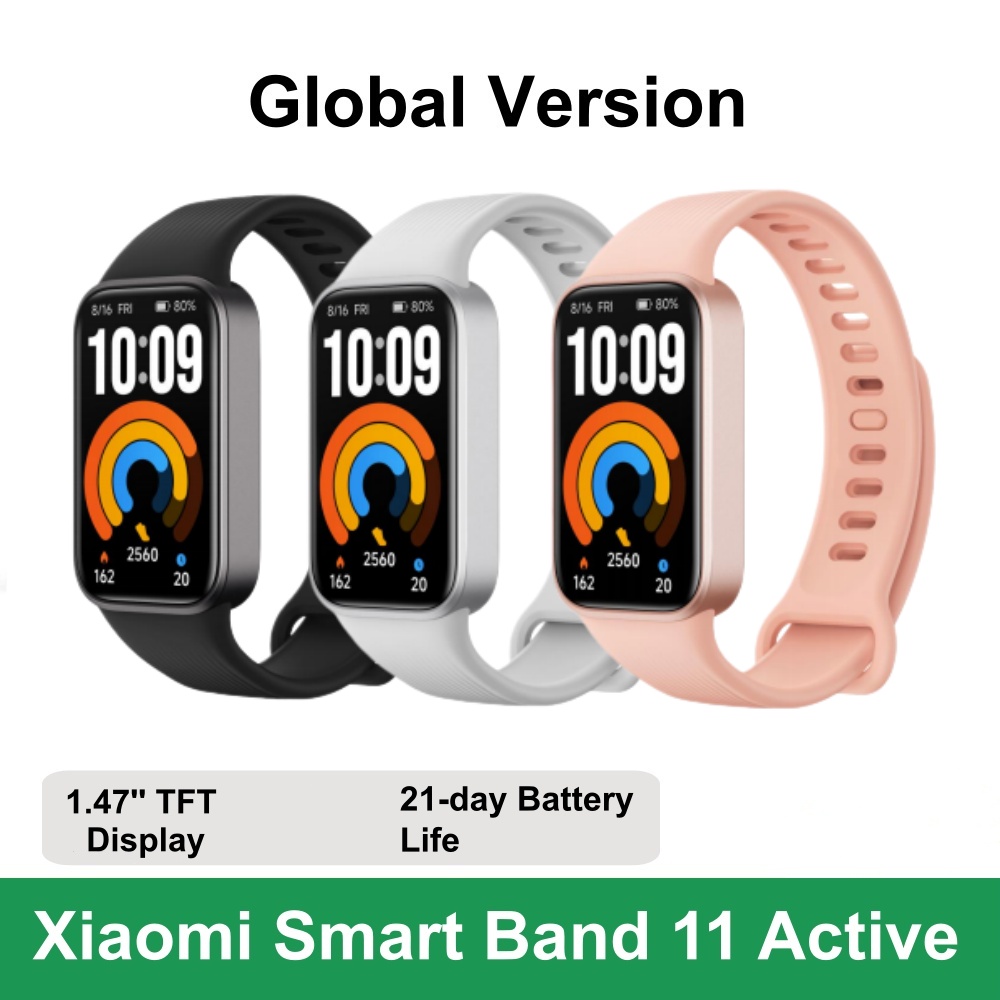 グローバル版 Xiaomi スマートバンド 11 アクティブ - Resistance Bands Set With Handles のレビューと価格