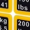 2枚入り 黄色 ウェイトステッカー ラベル 数字 10-20 - Fitness Equipment のレビューと価格