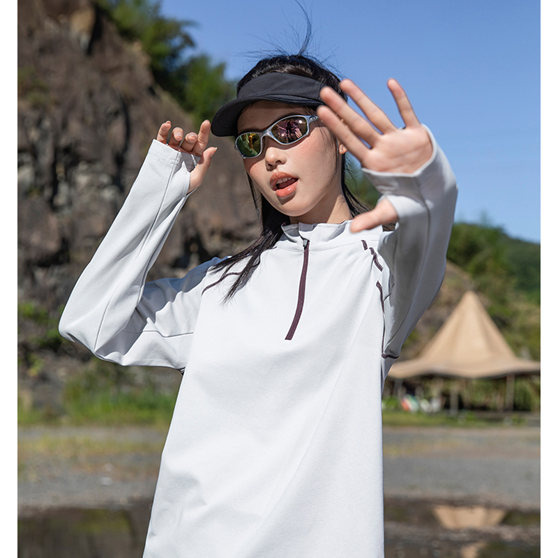 ユニセックス クール速乾長袖Tシャツ – ランニング、ハイキ - Hiking のレビューと価格