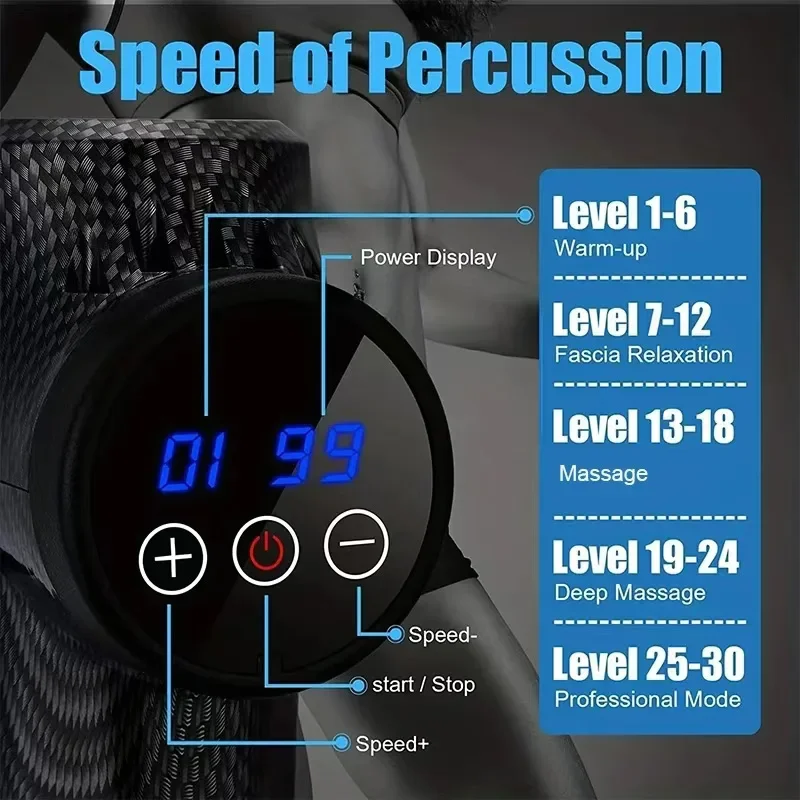 深部組織筋肉リラクゼーションマッサージガンフィットネス筋膜マ - Electric Massage Gun Deep Tissue のレビューと価格