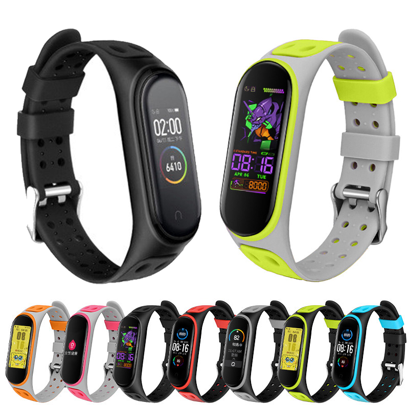Mi バンド 3/4/5/6/7 2 色のシリコンストラップ - Resistance Bands Set With Handles のレビューと価格