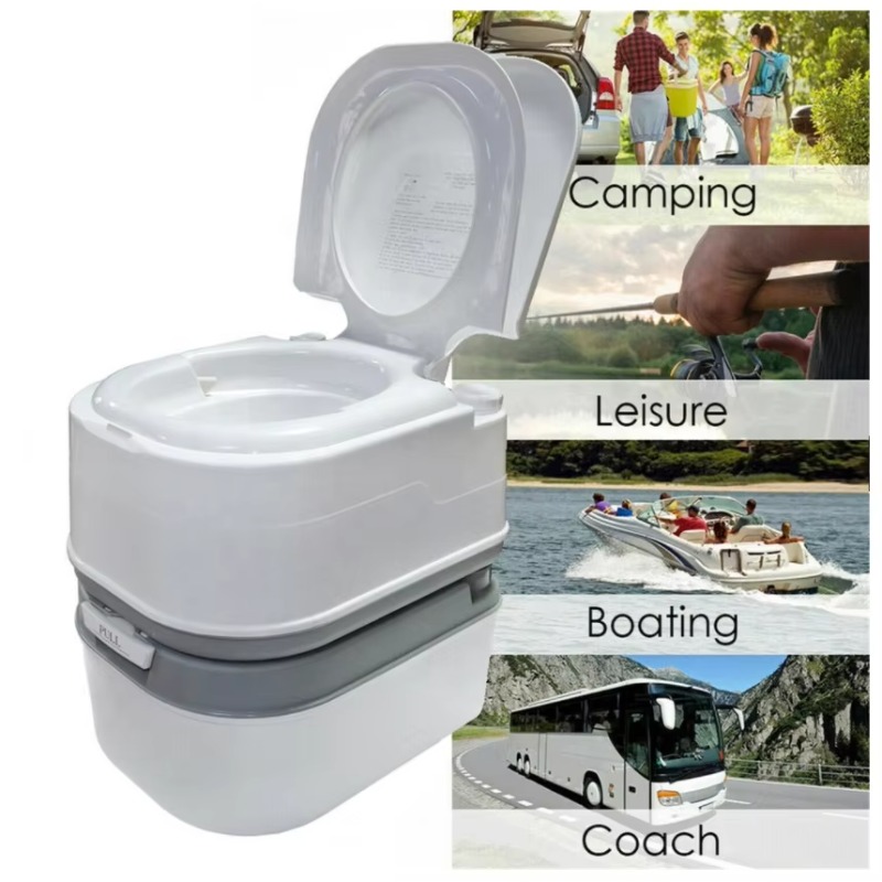 ポータブルキャンプ旅行RVトイレ屋外キャンピングカー携帯トイ - Camping のレビューと価格