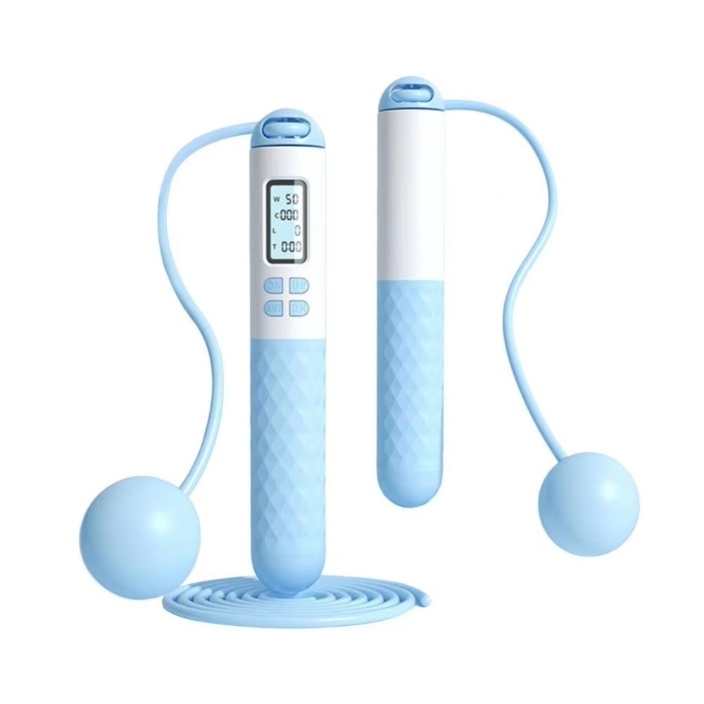 コードレスロープレス縄跳び、カウンターウェイト付き、減量用カ - Smart Jump Rope Digital Counter のレビューと価格