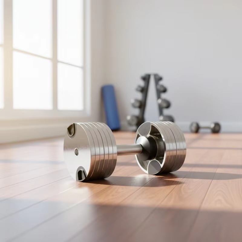 クイックリリース式32kg（70ポンド）鋳鉄製ゴム被覆塗装済 - Adjustable Dumbbell Pair 40Kg のレビューと価格