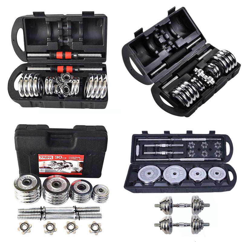 2026年 工場直販 15/20/30/50kg クロム塗装 - Adjustable Dumbbell Pair 40Kg のレビューと価格
