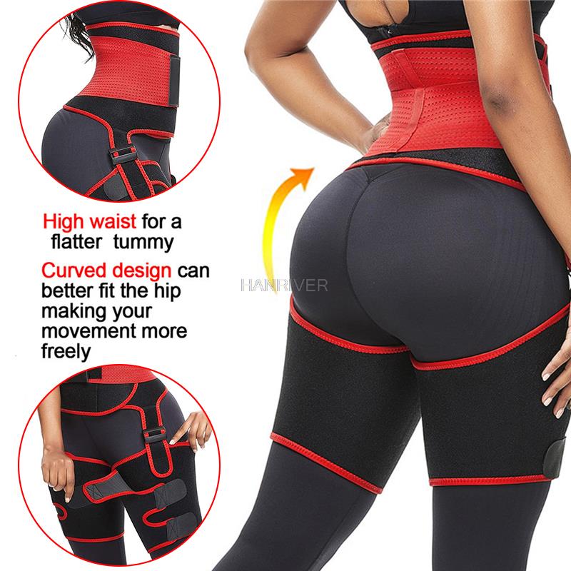 ウエストと太もものトリマー,ダブルコンプレッションベルト,レ - Sweat Waist Trainer Belt Neoprene のレビューと価格