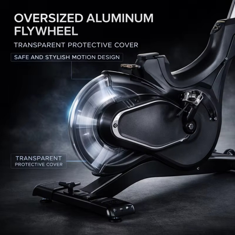 業務用エクササイズバイク、ジム用磁気抵抗スピンバイク、アルミ - Exercise Bike Magnetic Resistance のレビューと価格